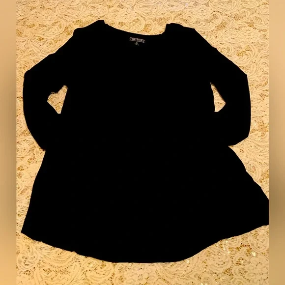 Context Lord and Taylor/women’s, black shirt , S/P - Picture 1 of 4